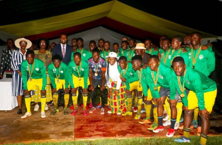 Football history made in Gokwe